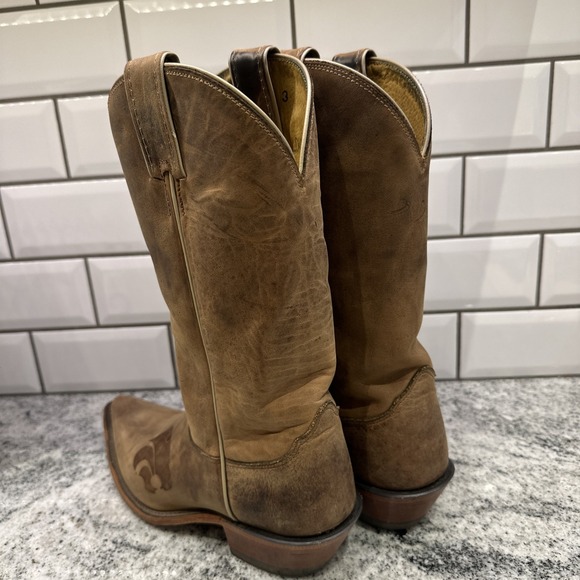 Kansas State University‎ KSU Nocona Leather Cowgirl Boots Women's 7.5 B Pointed - Picture 4 of 10